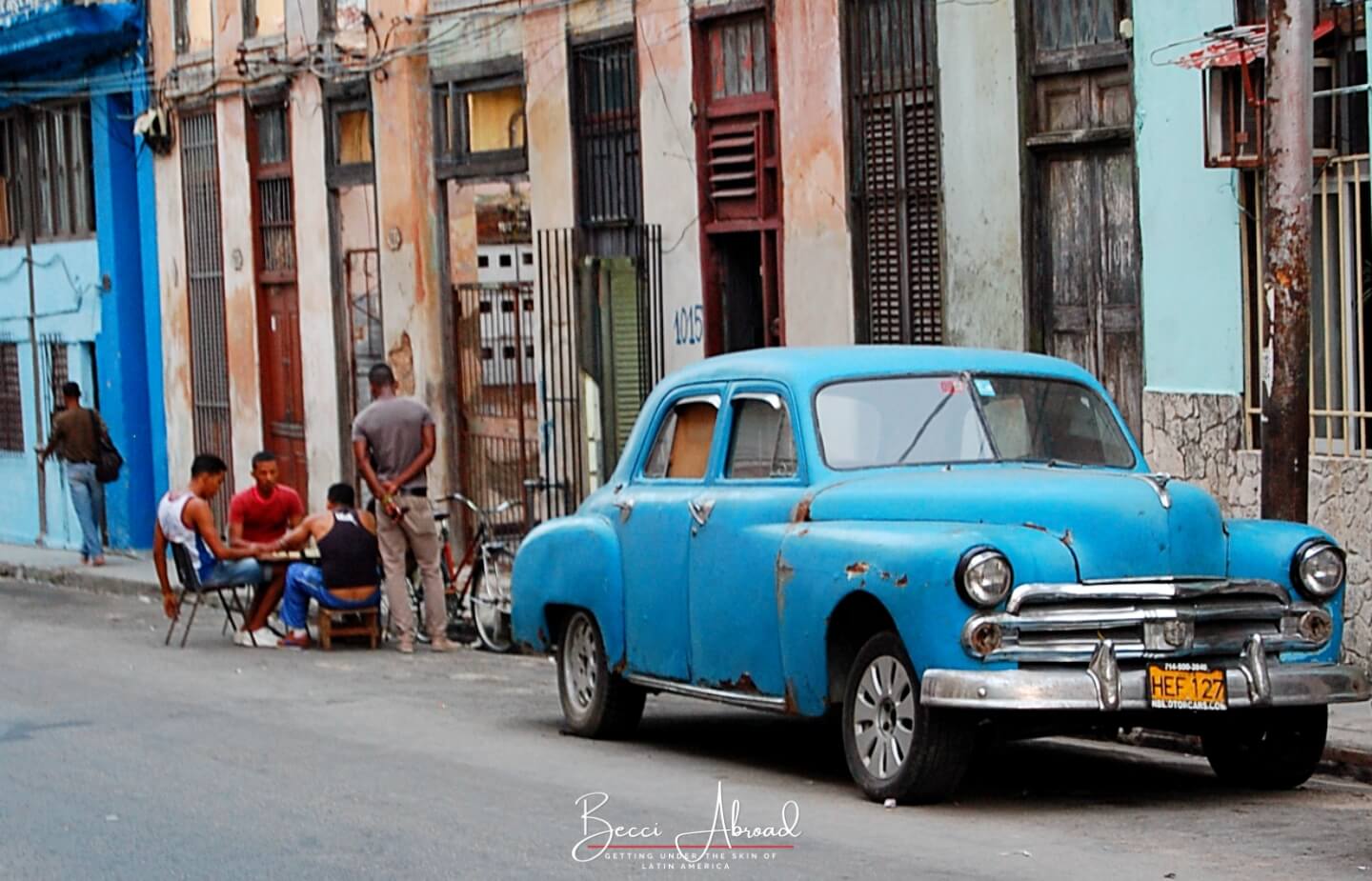 Enjoy a classic car ride through Havana, one of the best things to do in Cuba