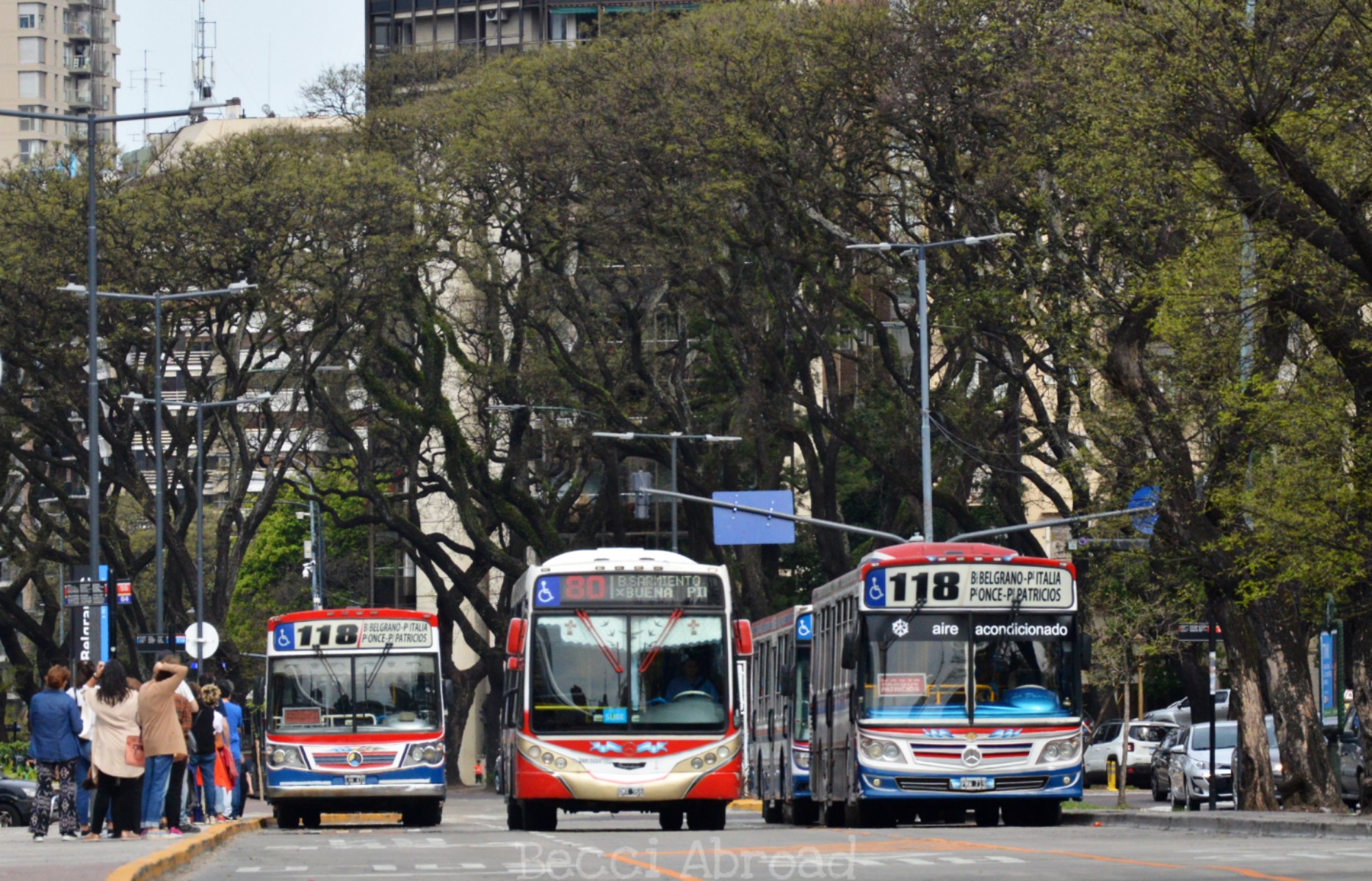 How to use the public buses in Buenos Aires