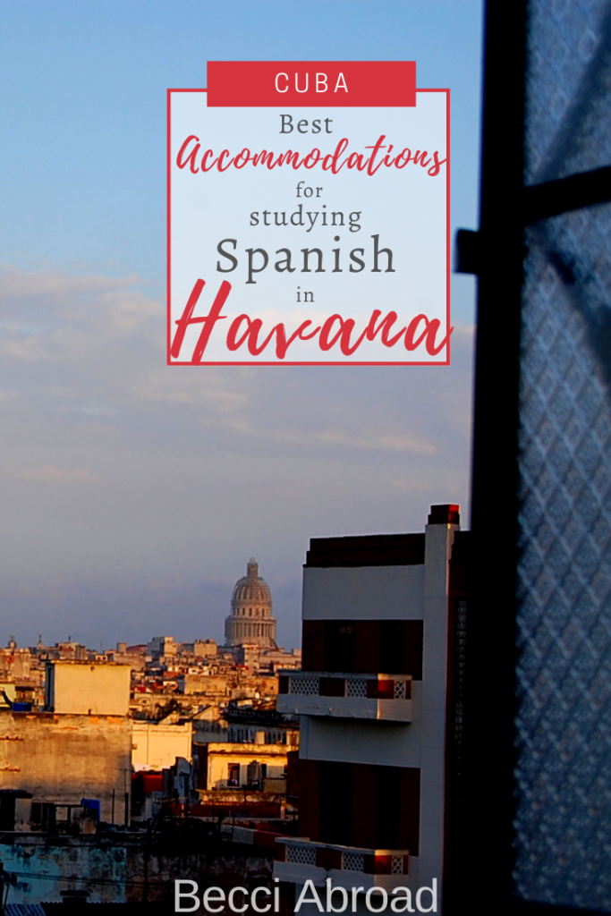 Are you coming to Havana to study at the University of Havana? Find inspiration for accommodation while you take Spanish courses at the University.