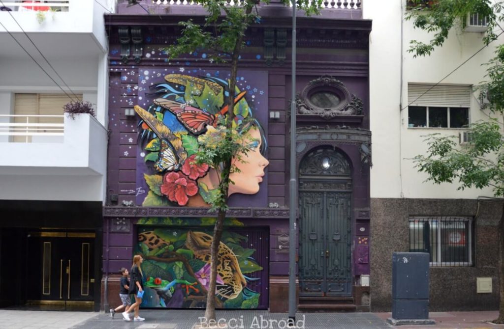 Street art that you can't miss when in Buenos Aires