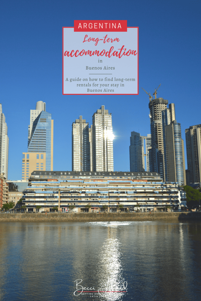 Here is all you need to know about how to find long-term accommodation in Buenos Aires!