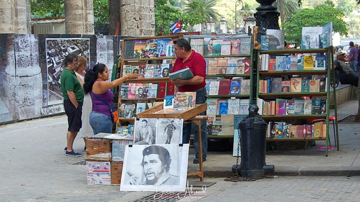 Plaza de Armas bookmarket in Havana Vieja is one of the many popular places to visit in Havana