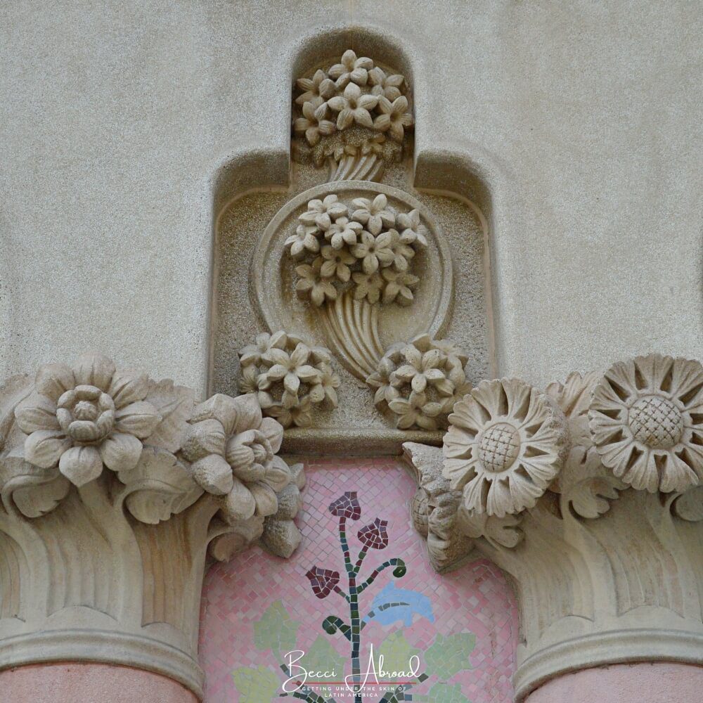Details from Passeig de Gràcia, Barcelona