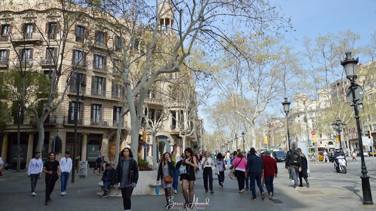 Passeig de Gràcia - The 20 Most Popular Places to Visit in Barcelona