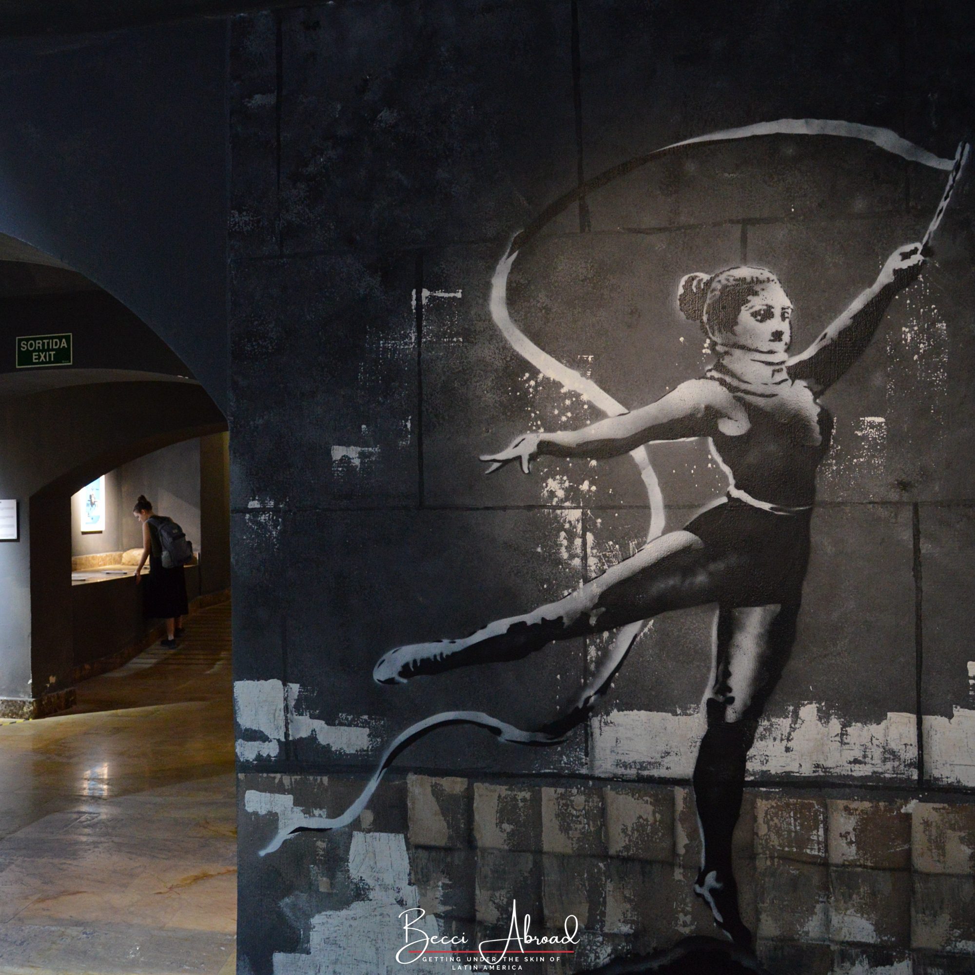 Visiting the Bansky Street Art Museum, a hidden gem in Barcelona