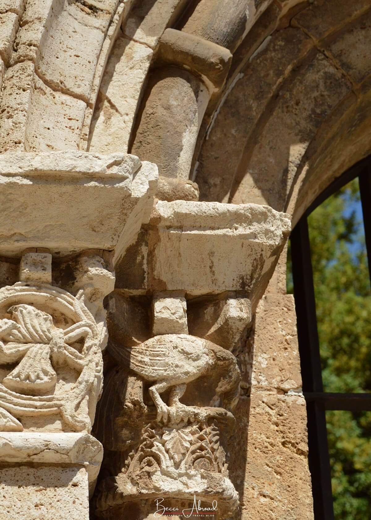 A quiet moment at the Monastery of Pedralbes, a non-touristy spot in Barcelona rich in history