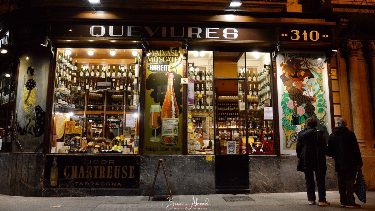 Queviures Múrria - a unique place to try local Catalan food 