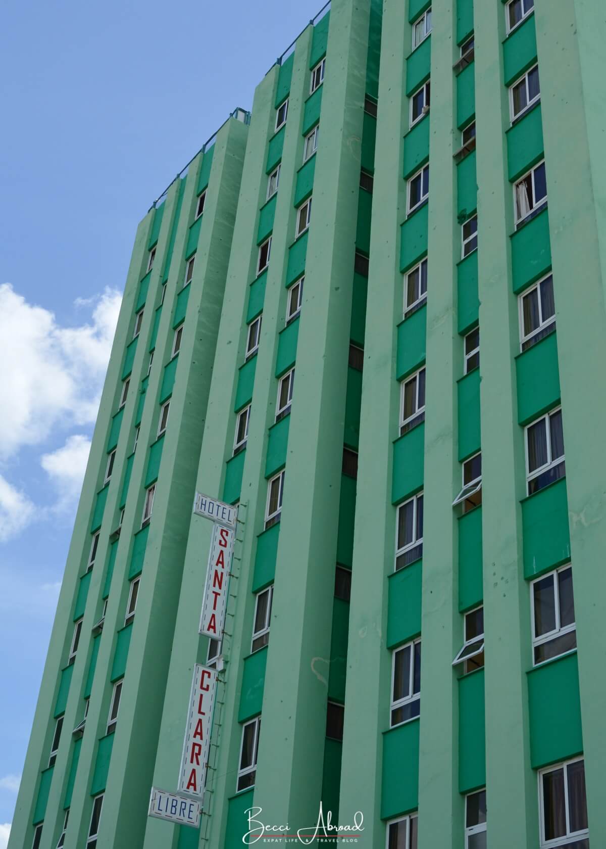 The Historic Hotel Santa Clara Libre in Santa Clara, Cuba