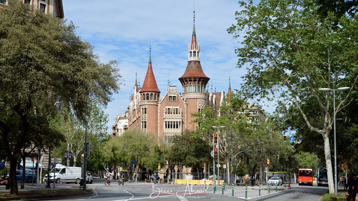 Exploring Casa de les Punxes, one of the hidden gems in Barcelona