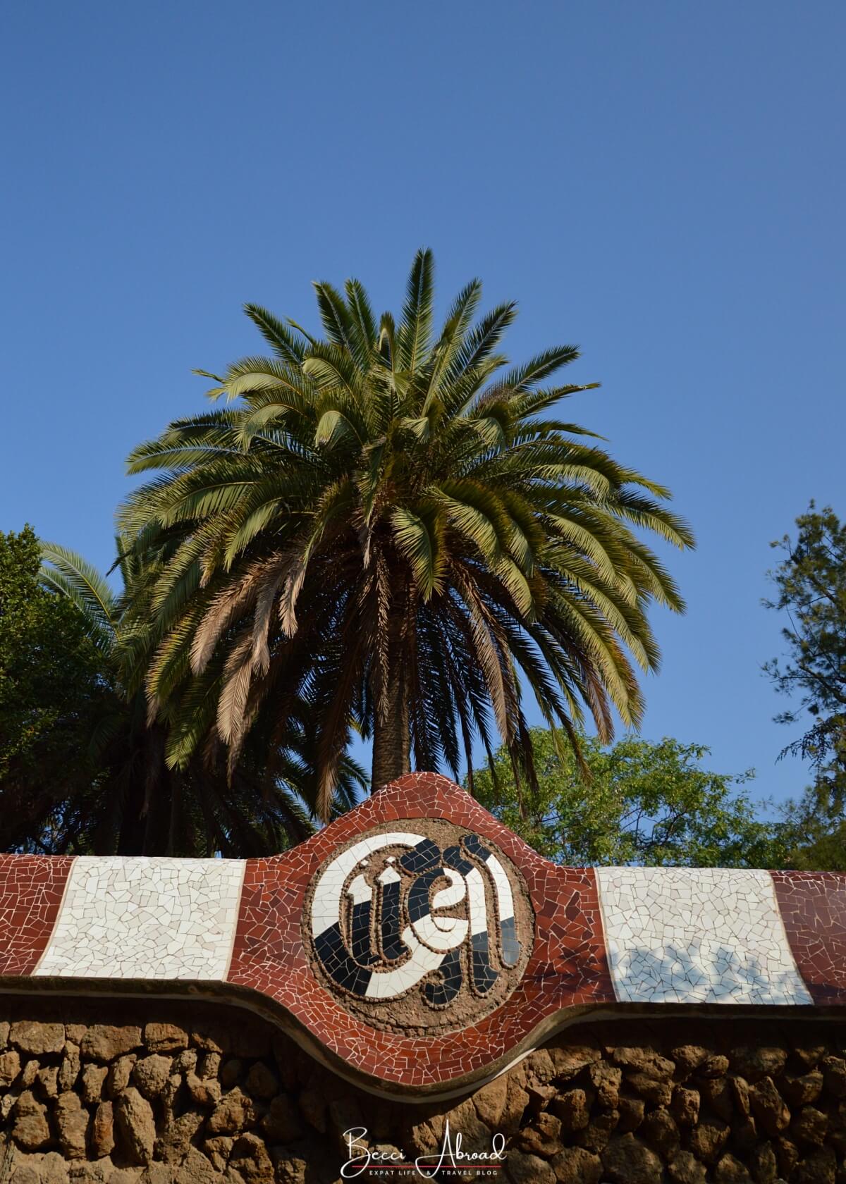 Entrance to Park Güell: Pre-booking your tickets enter the park quick and smooth