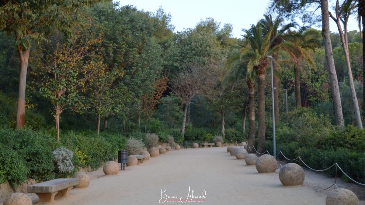 Things to do in Park Güell: Discovering the hidden gardens and peaceful walking trails that wind through the park’s upper areas.