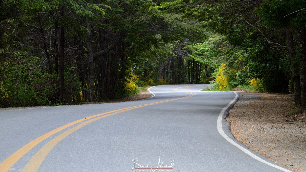 The iconic road in Bariloche, Circuito Chico