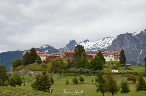 View of Llao Llao Hotel in Bariloche