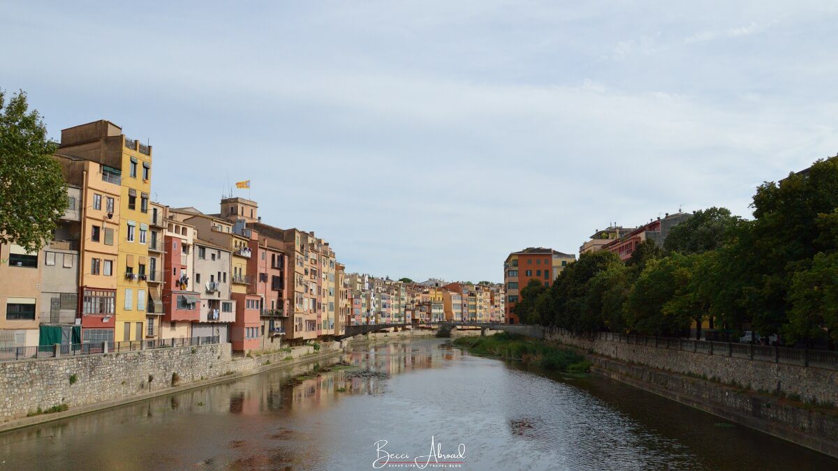 The Onyar River offering a unique perspective of Girona’s Old Town