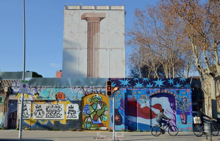 A Self-Guided Tour of Street Art in Poblenou, Barcelona