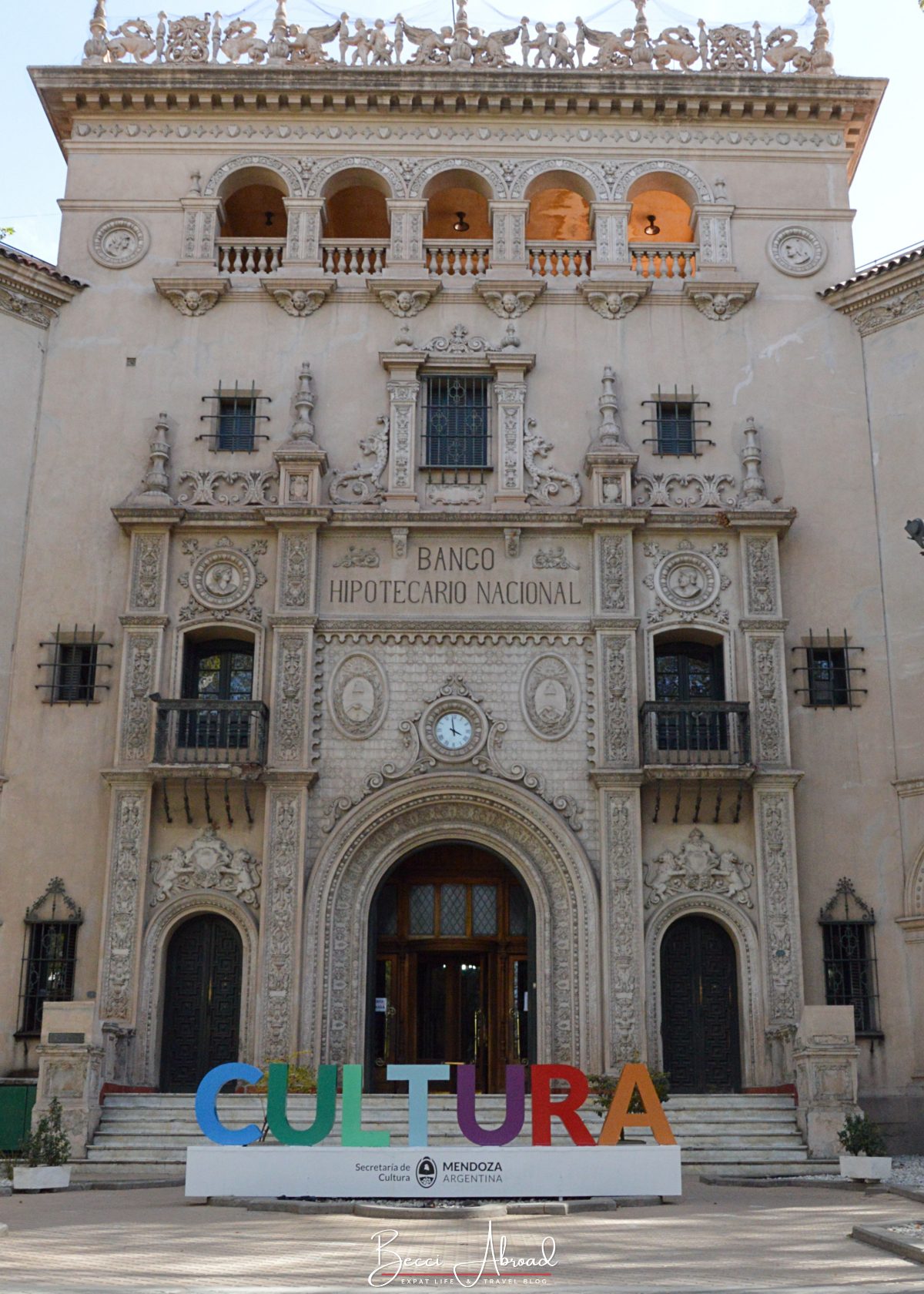 Beautiful old building in Mendoza City