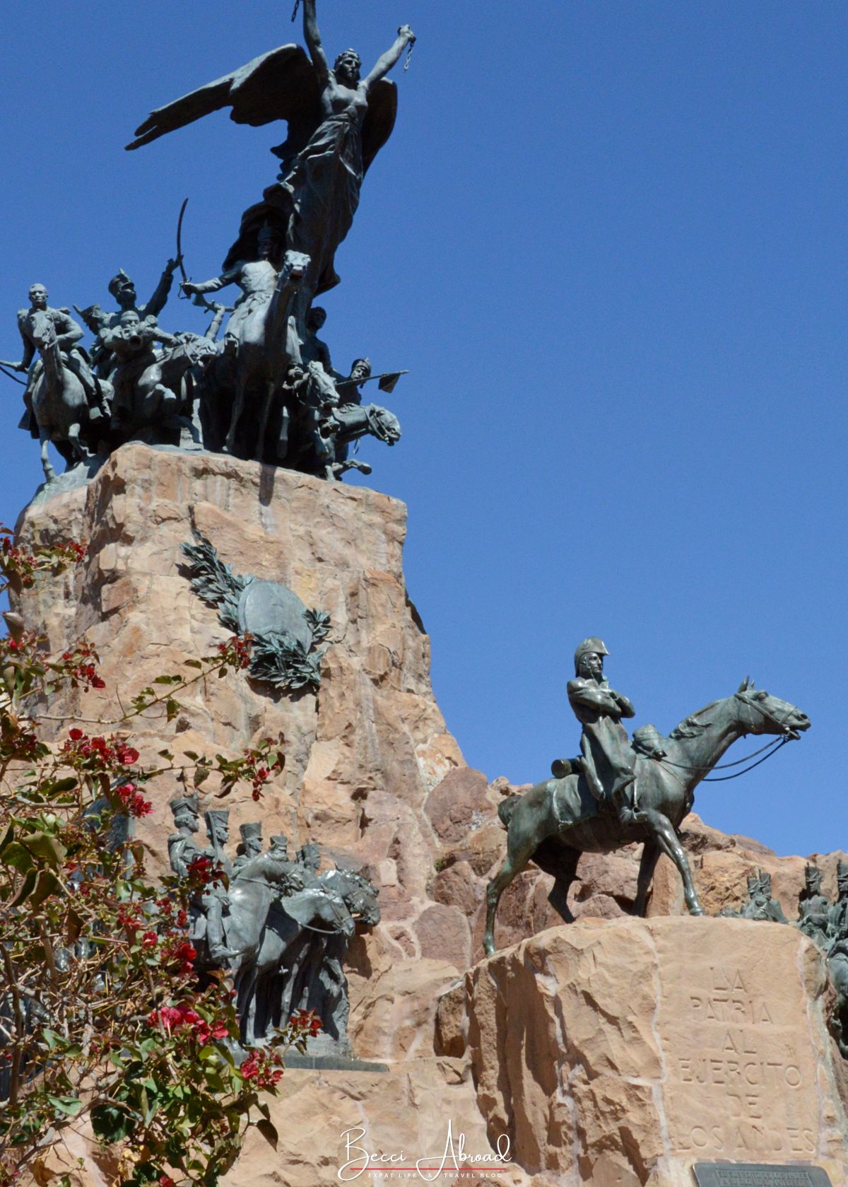 Monumento al Ejército de los Andes (Monument to the Army of the Andes) is a popular thing to do in Mendoza, Argentina