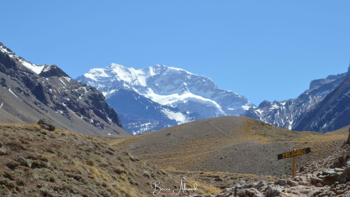 Mount Aconcagua from a distance