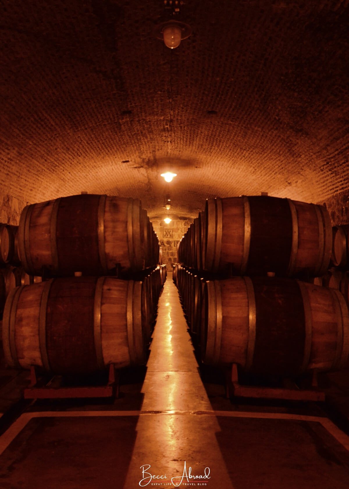 Underground wine celler in Luján de Cuyo