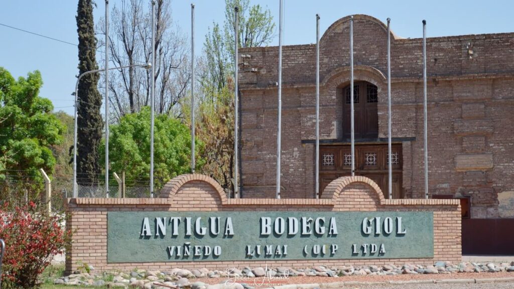 Antigua Bodega Giol is an historic winery in Maipú, Mendoza