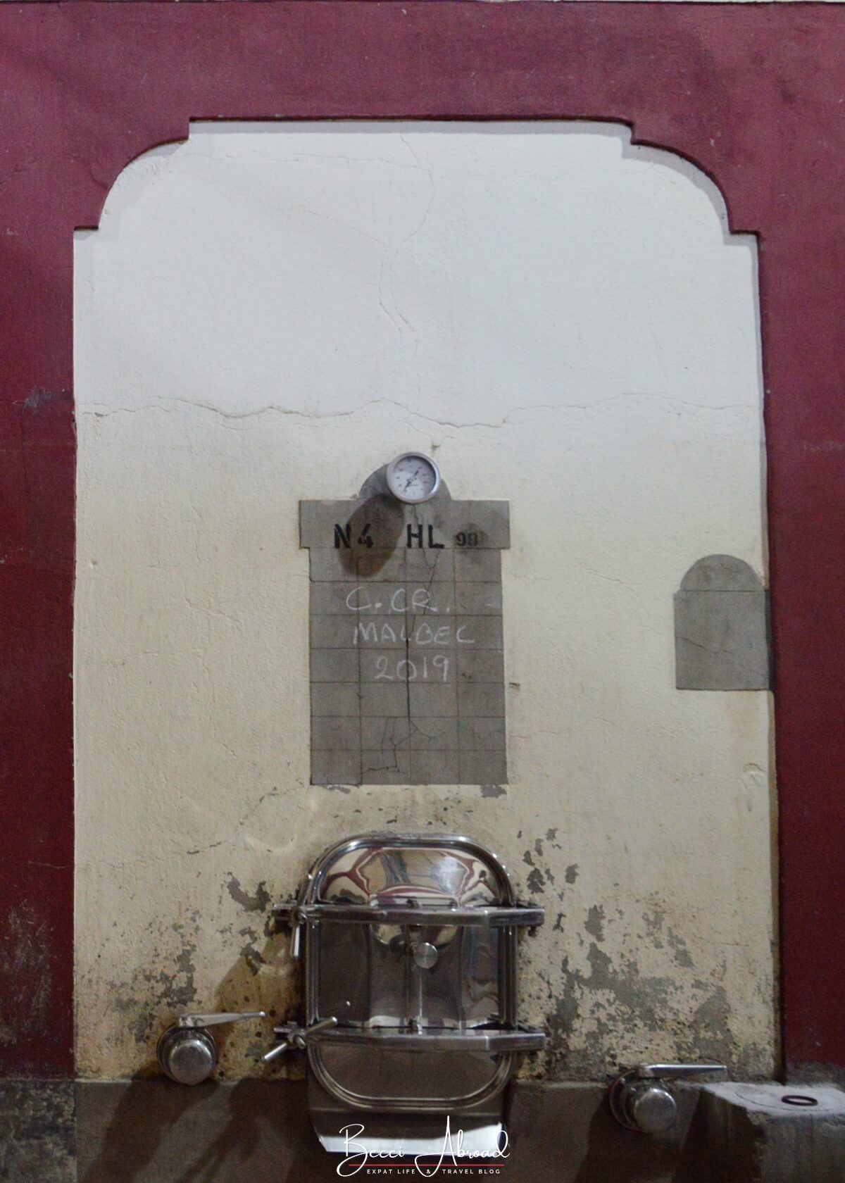 Details from a wine tour in Mendoza