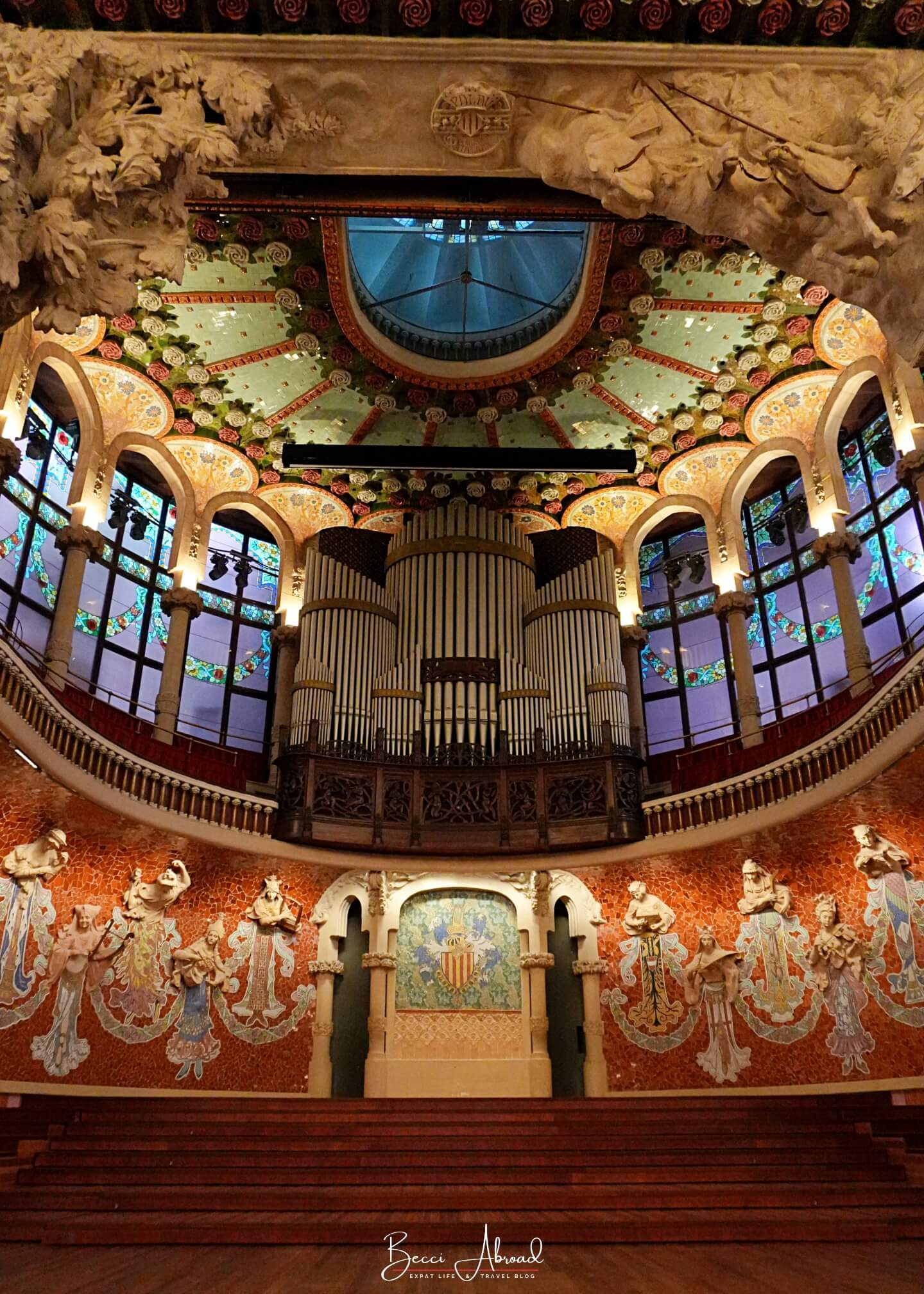 Paladset for catalansk musik,Palads for catalansk musik,Musikpaladset i barcelona,Palau de la musica catalana,Palau de la musica catalana i barcelona