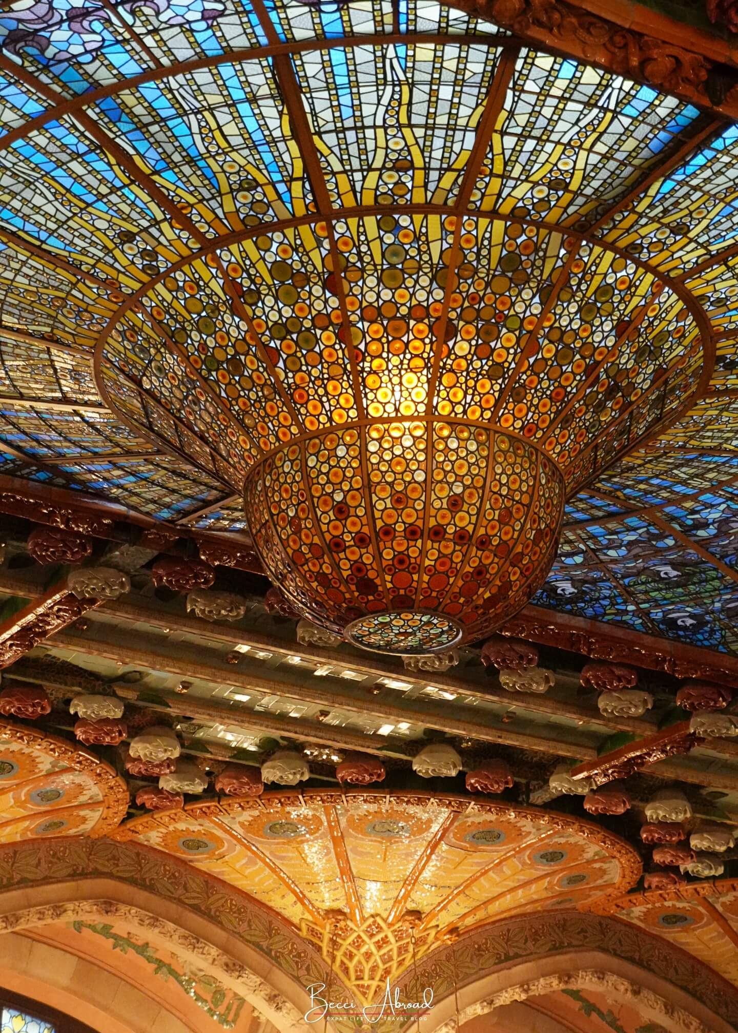 Paladset for catalansk musik,Palads for catalansk musik,Musikpaladset i barcelona,Palau de la musica catalana,Palau de la musica catalana i barcelona