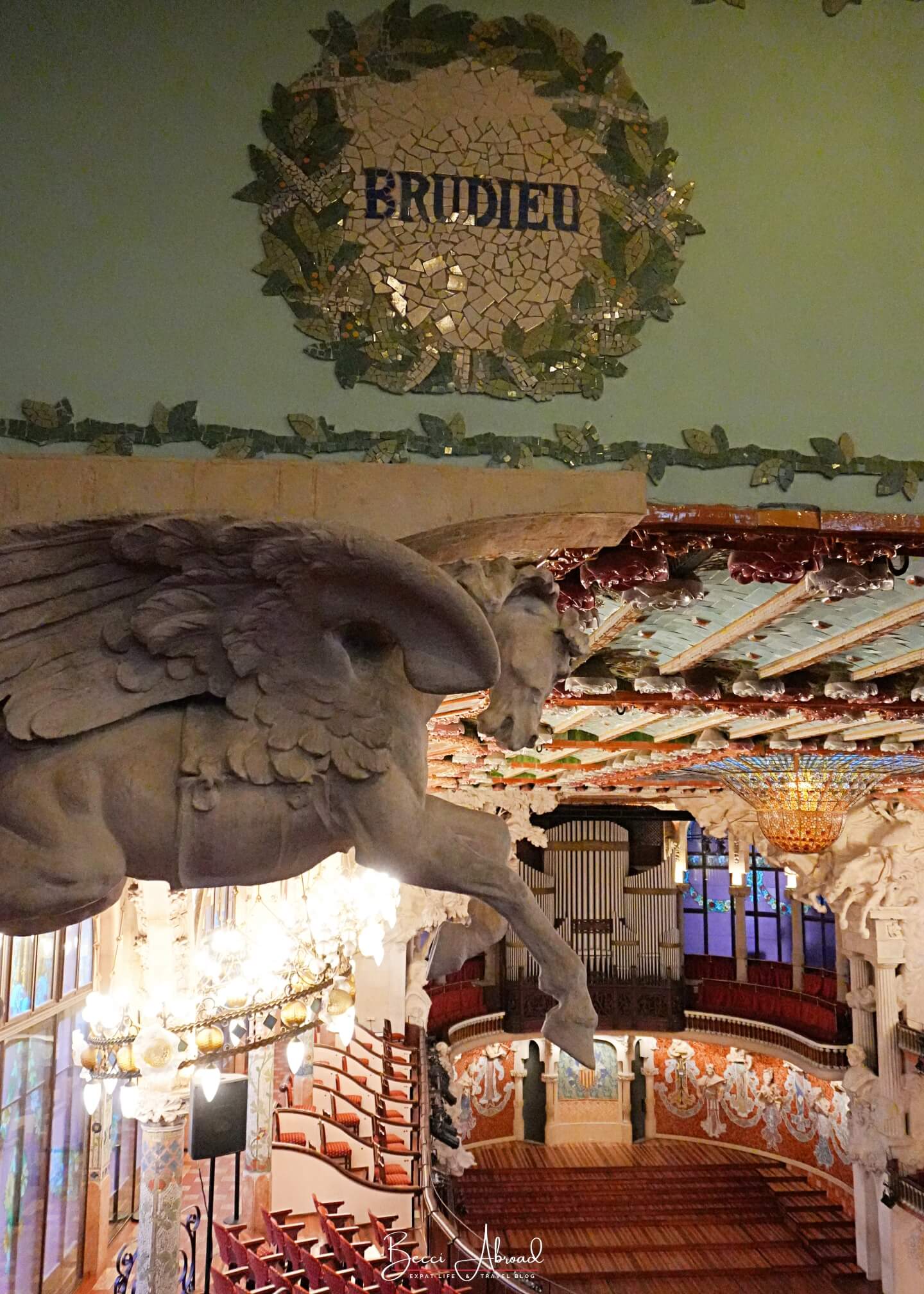 Paladset for catalansk musik,Palads for catalansk musik,Musikpaladset i barcelona,Palau de la musica catalana,Palau de la musica catalana i barcelona