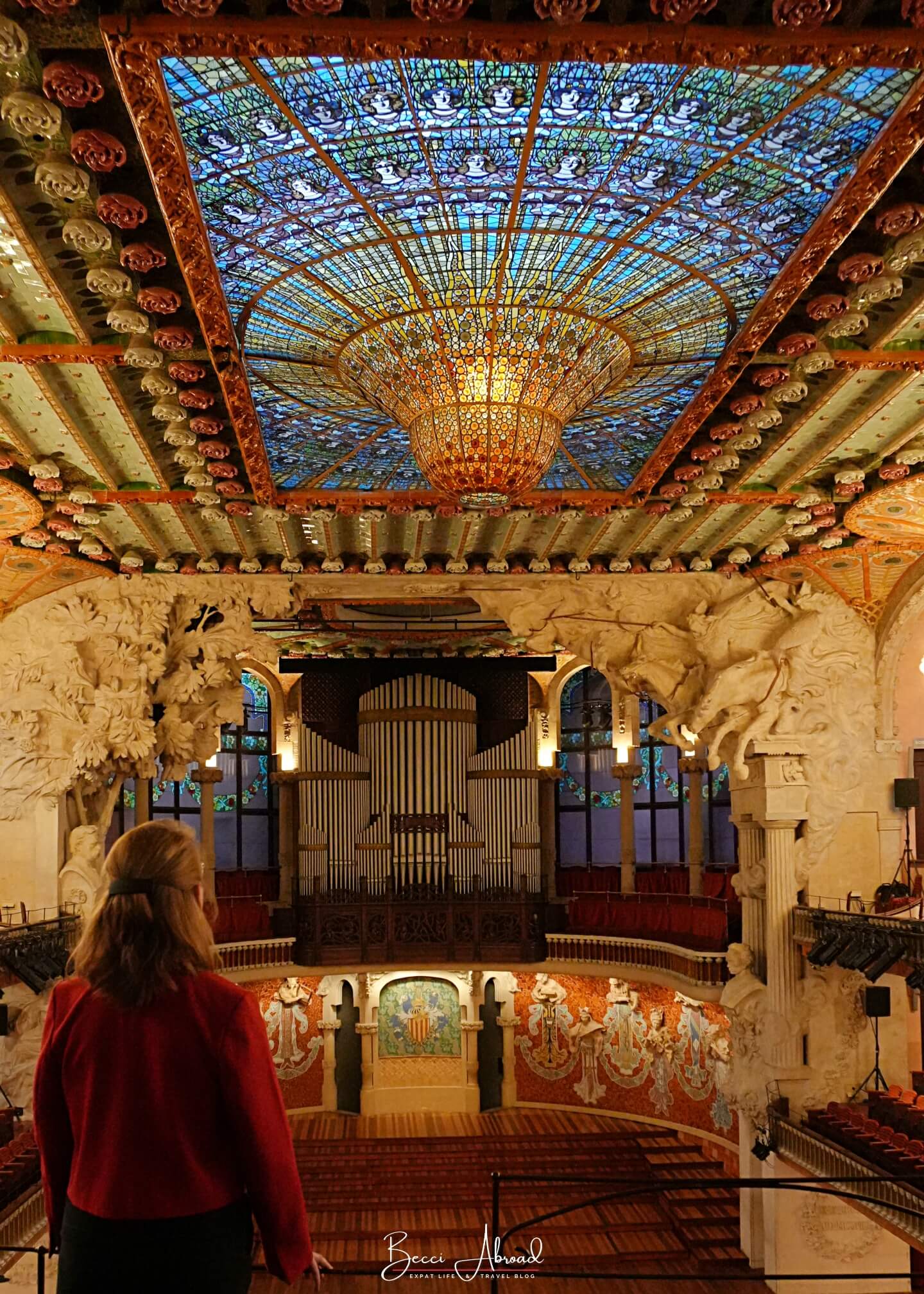 Paladset for catalansk musik,Palads for catalansk musik,Musikpaladset i barcelona,Palau de la musica catalana,Palau de la musica catalana i barcelona