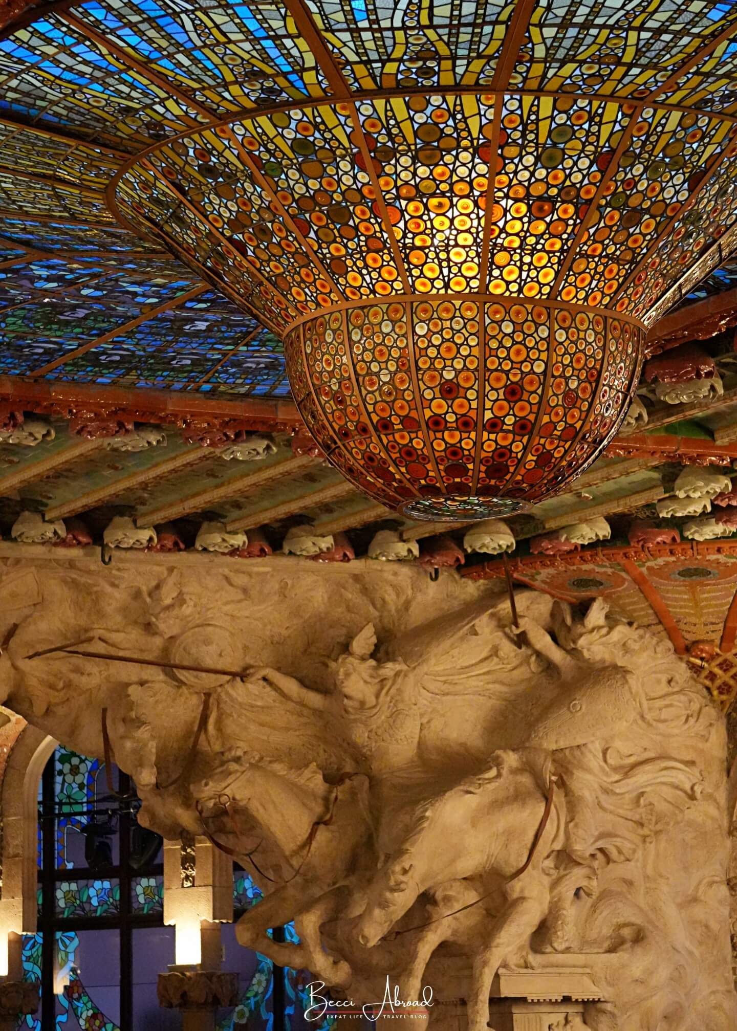 Paladset for catalansk musik,Palads for catalansk musik,Musikpaladset i barcelona,Palau de la musica catalana,Palau de la musica catalana i barcelona