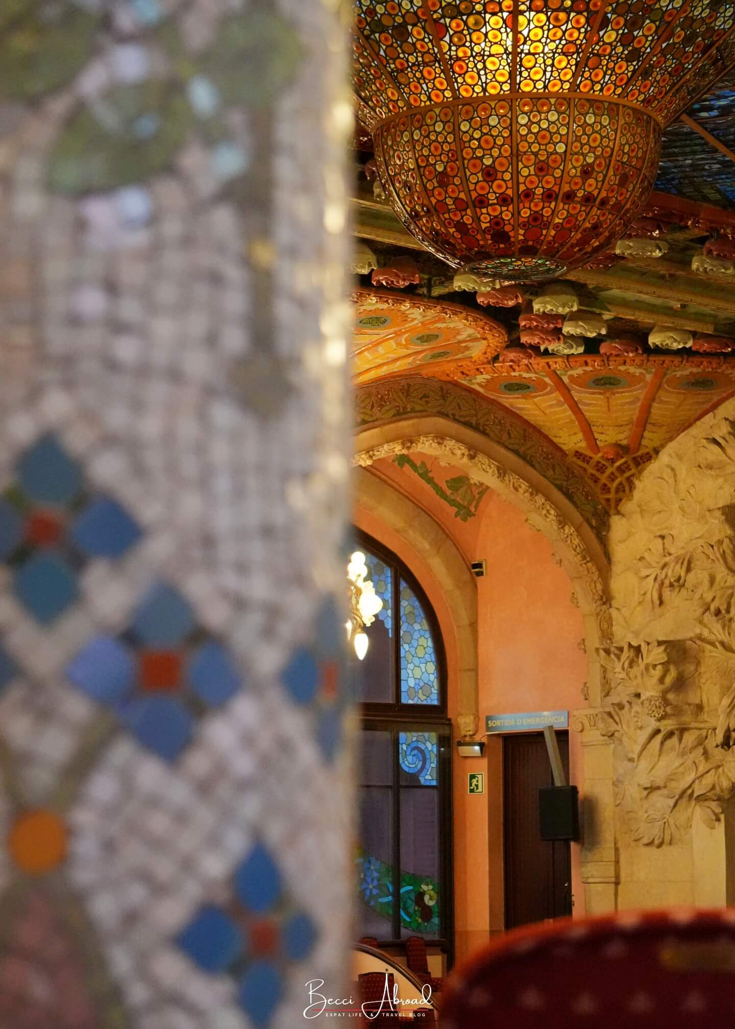 Paladset for catalansk musik,Palads for catalansk musik,Musikpaladset i barcelona,Palau de la musica catalana,Palau de la musica catalana i barcelona