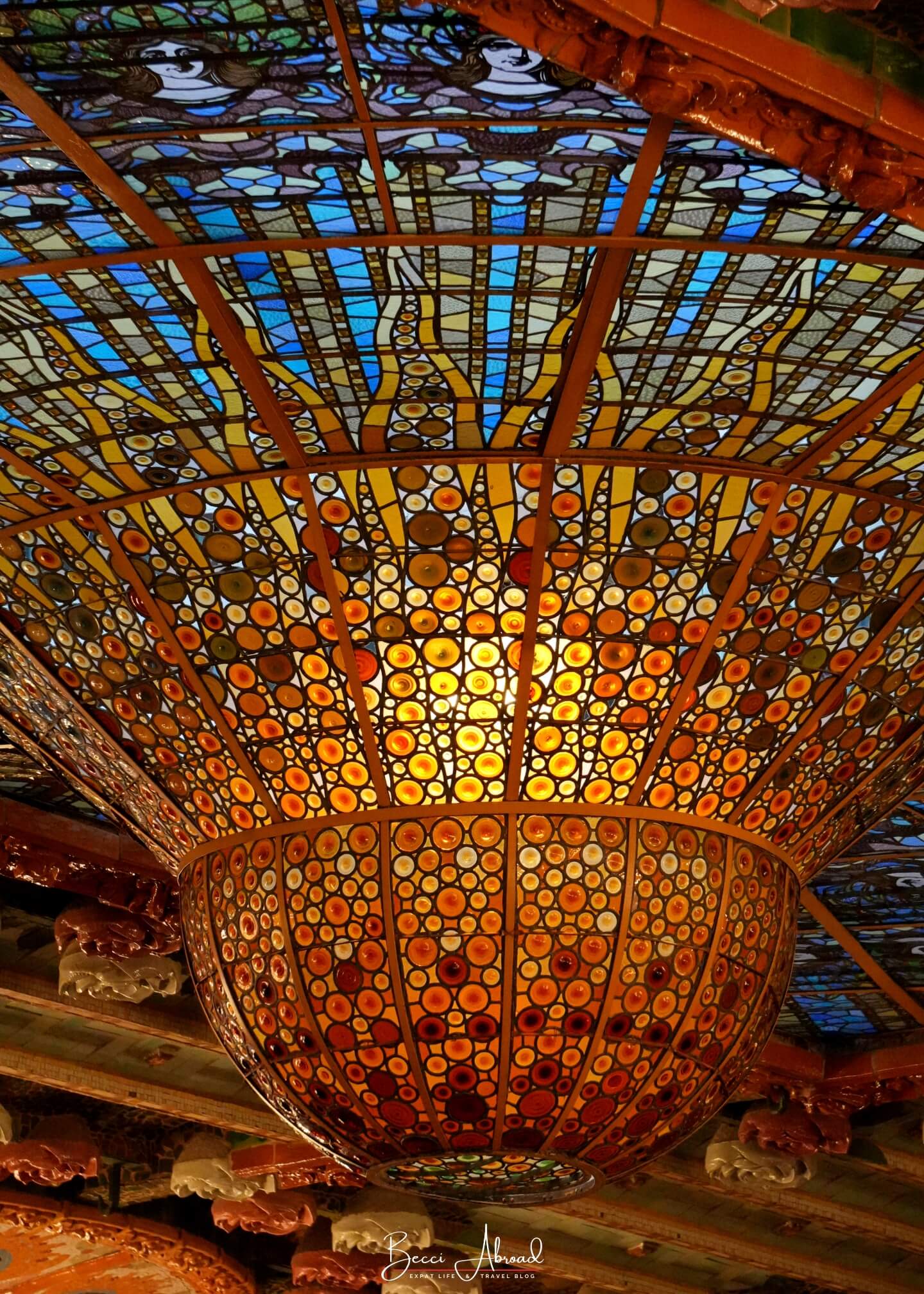 Paladset for catalansk musik,Palads for catalansk musik,Musikpaladset i barcelona,Palau de la musica catalana,Palau de la musica catalana i barcelona