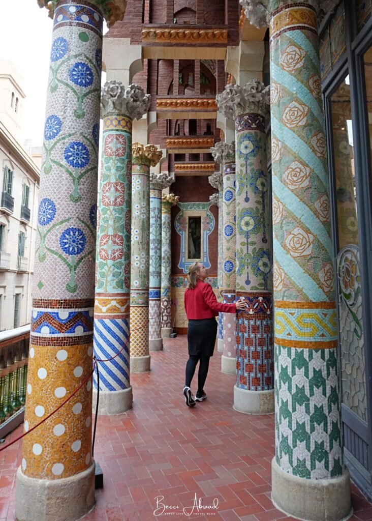 Paladset for catalansk musik,Palads for catalansk musik,Musikpaladset i barcelona,Palau de la musica catalana,Palau de la musica catalana i barcelona