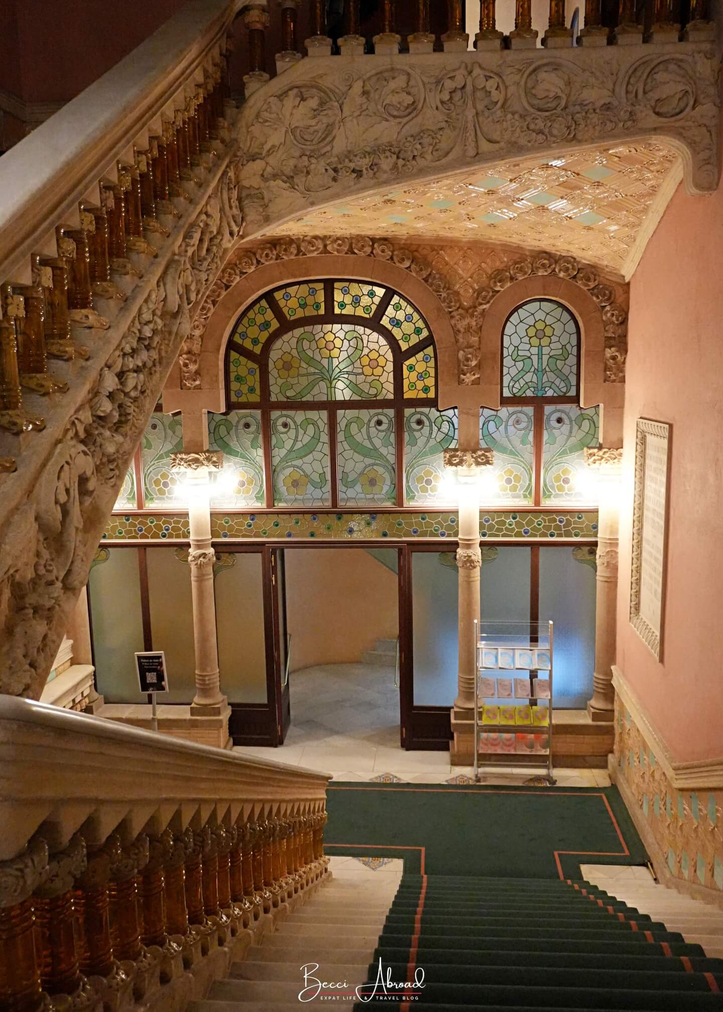 Paladset for catalansk musik,Palads for catalansk musik,Musikpaladset i barcelona,Palau de la musica catalana,Palau de la musica catalana i barcelona