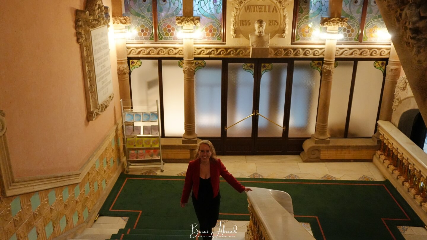 Paladset for catalansk musik,Palads for catalansk musik,Musikpaladset i barcelona,Palau de la musica catalana,Palau de la musica catalana i barcelona