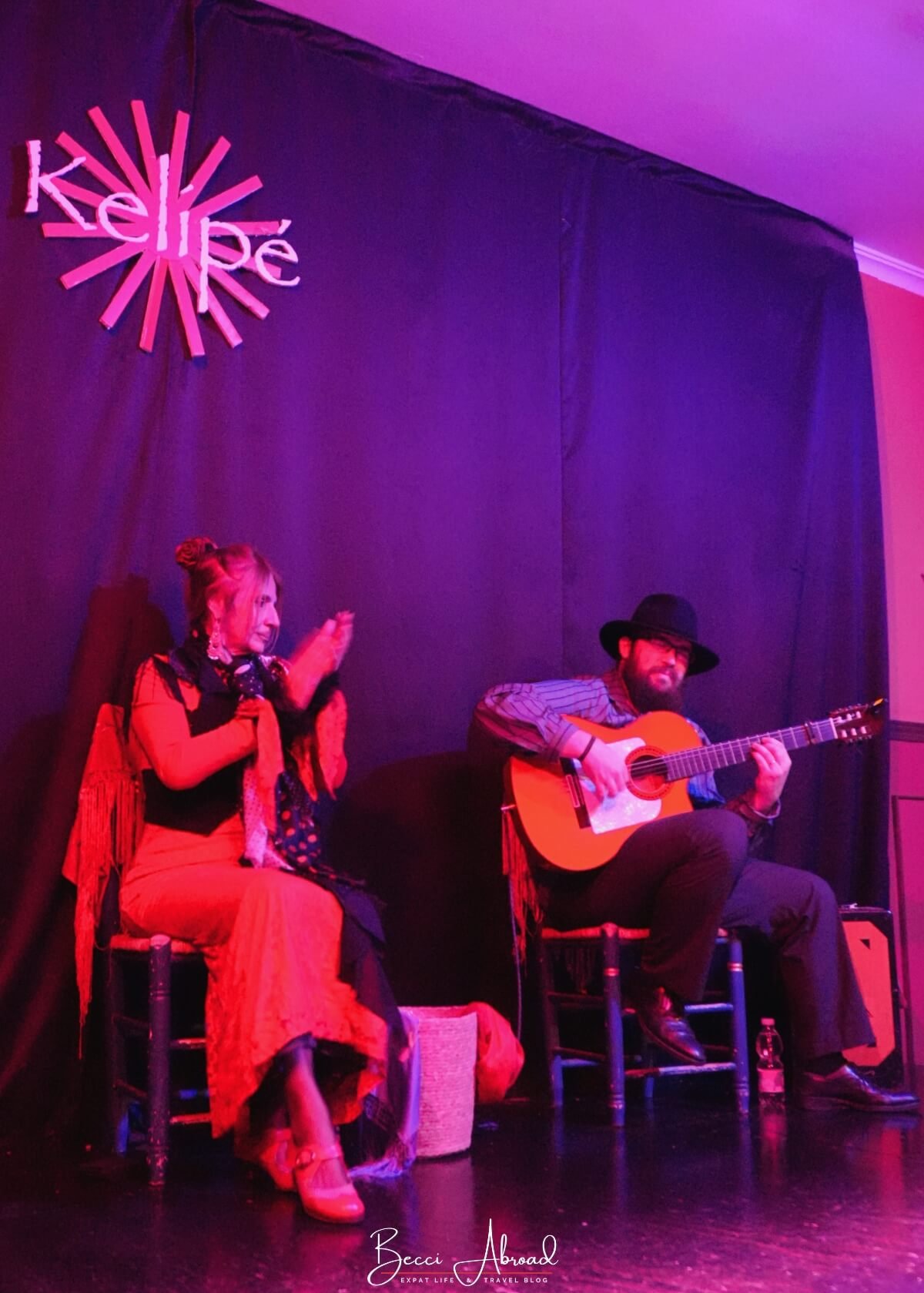 Kelipé Flamenco,flamenco show in Malaga,Kelipé Centro de Arte Flamenco