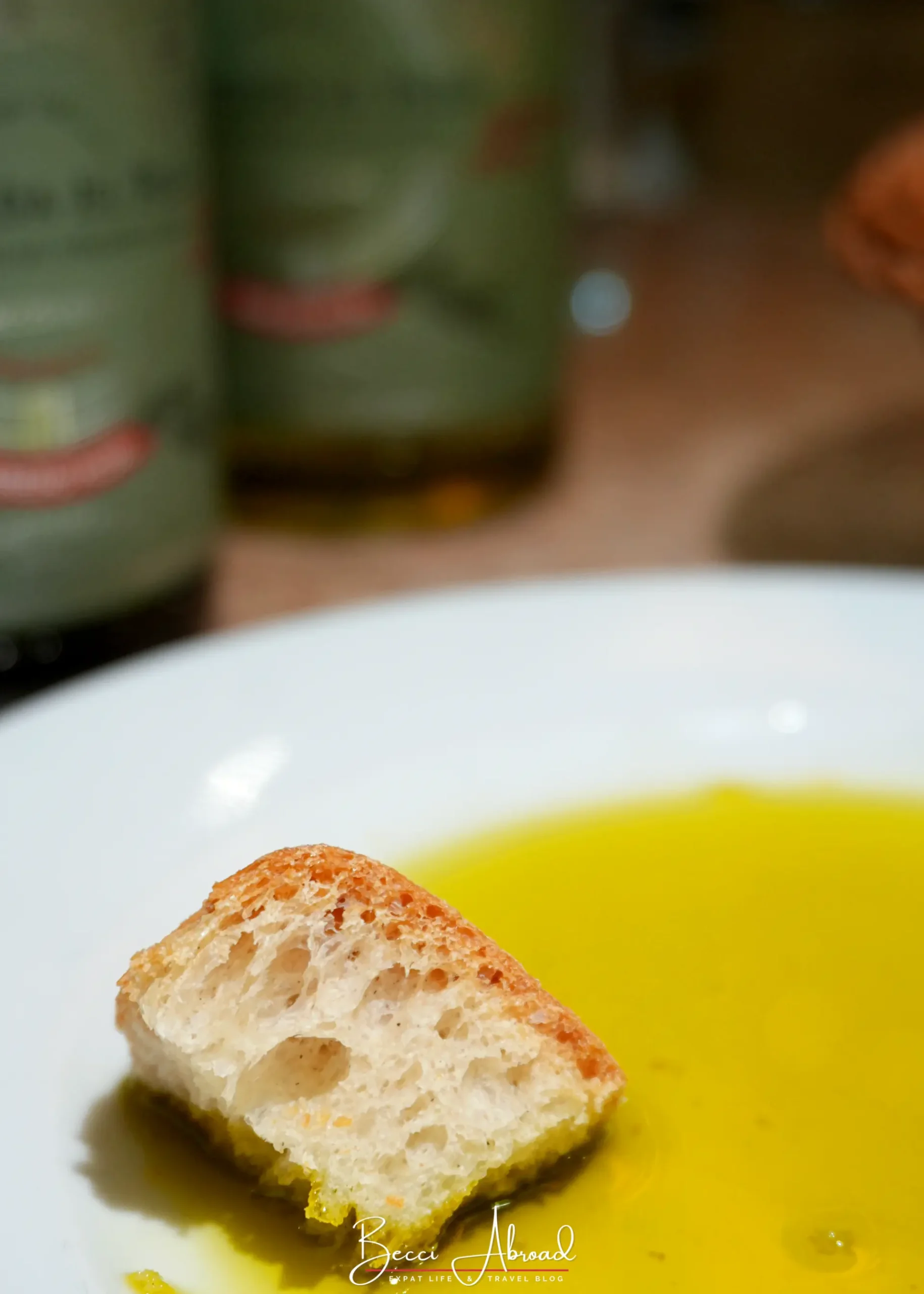 Olive oil tasting on a tapas tour in Madrid