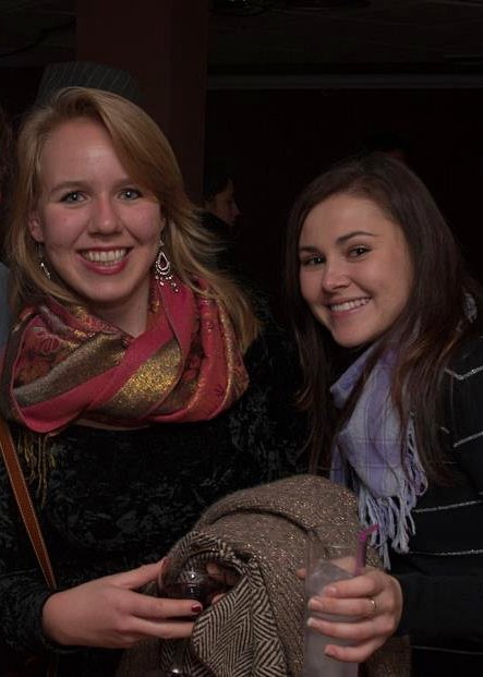 Becci celebrating New Year’s Eve in Granada in 2012